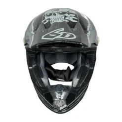 Used 6D Adult Motocross Helmet Black XL