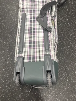 Used Dakine WHEEL BAG Wheeled Snowboard Bag Purple