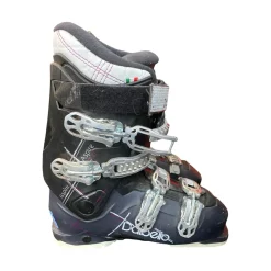 Used Dalbello ASPIRE Girls DH Ski Boot Black 245 MP - M06.5 - W07.5