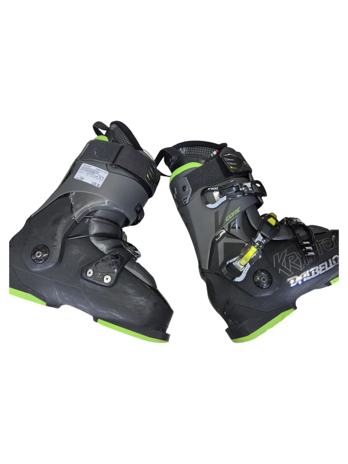 Used Dalbello KRYPTON CORE 26.5 Mens DH Ski Boot Black 265 MP - M08.5 - W09.5