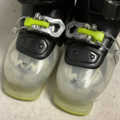 Used Dalbello MENACE 2.0 Boys DH Ski Boot Black And Orange 230 MP - J05 - W06