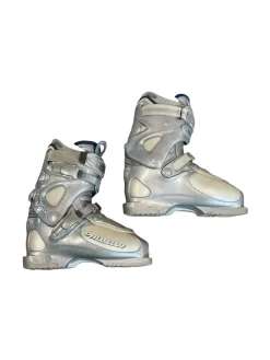 Used Dalbello VISIO 5 Womens DH Ski Boot Grey 265 MP - M08.5 - W09.5