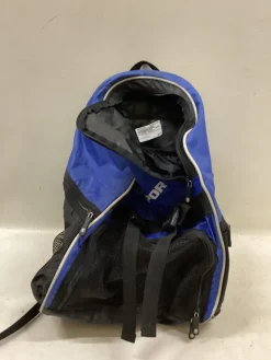 Used DASHSPORTS BACKPACK Soccer Player Sackpack Royal Blue