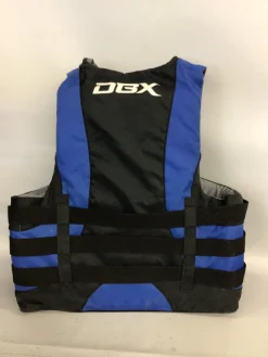 Used DBX Adult PFD Black And Royal Blue L/XL