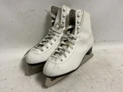 Used DBX Girls Figure Skate White Junior 03
