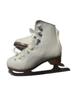 Used DBX Girls Softboot Skate White Youth 11.0