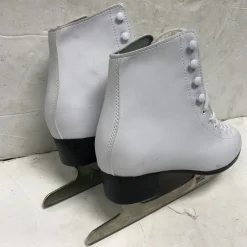 Used DBX Women's Figure Skates White Senior 6