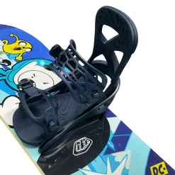 Used DC PLY MINI 135 ADVENTURE TIME w/BURTON SCRIBE BINDINGS Boys Board/Binding Royal Blue 135 cm