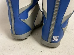 Used DC Shoes 303146 Mens Snowboard Boots White And Royal Blue Senior 11