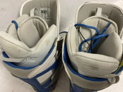 Used DC Shoes 303146 Mens Snowboard Boots White And Royal Blue Senior 11