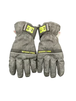 Used DC Shoes Outerwear Mens Gloves Black LG