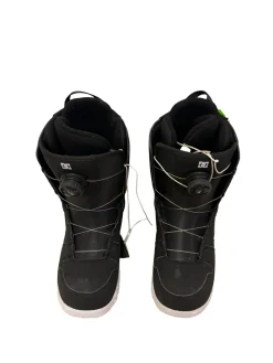 Used DC Shoes PHASE BOA 2023 Mens Snowboard Boots Black Size 7 - Excellent