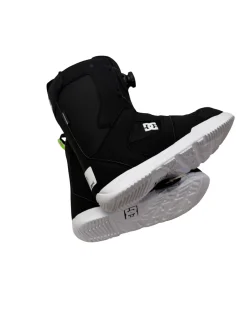 Used DC Shoes PHASE BOA 2023 Mens Snowboard Boots Black Size 7 - Excellent