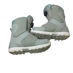 Used DC Shoes SCOUT 2024 Boys Snowboard Boots Grey Junior 04
