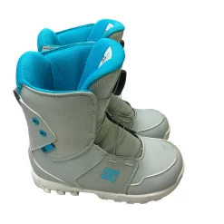 Used DC Shoes SCOUT 2024 Boys Snowboard Boots Grey Junior 04