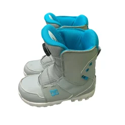 Used DC Shoes SCOUT 2024 Boys Snowboard Boots Grey Junior 04