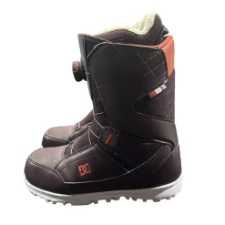 Used DC Shoes SEARCH Womens Snowboard Boots Maroon Senior 8.5