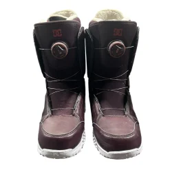 Used DC Shoes SEARCH Womens Snowboard Boots Maroon Senior 8.5