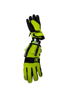 Used DC Youth Snow Gloves Kelly green SM