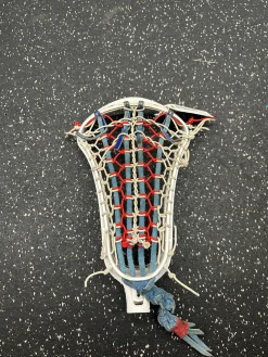 Used DeBeer SPIRE Womens Lacrosse Head White