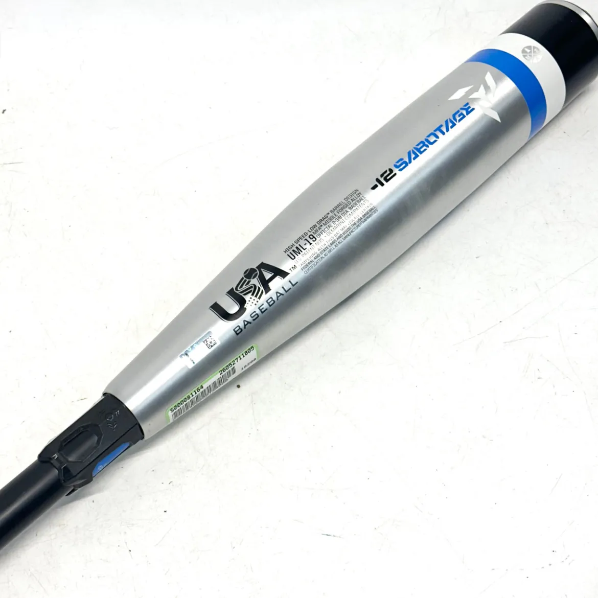 Used Demarini SABOTAGE BB/SB USA 2 1/2 Bat 31"