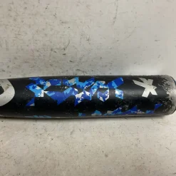 Used Demarini Vexxum VXR14 USSSA 2 5/8 Baseball Bat Black And Carolina Blue 31
