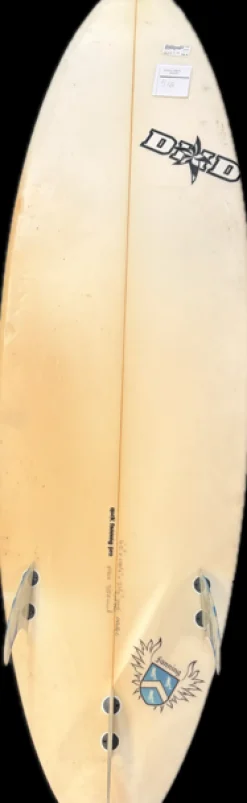 Used DHD Surfboard White 6Ft