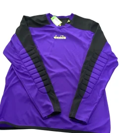 Used Diadora Soccer Goalie Top Adt Purple SM