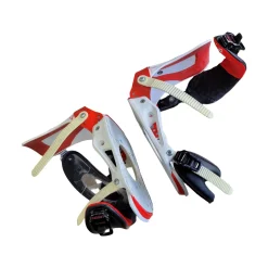 Used DRAKE U LADY BINDINGS Womens Binding Only White And Red MD