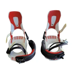 Used DRAKE U LADY BINDINGS Womens Binding Only White And Red MD