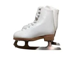 Used DSG FIGURE Girls Figure Skate White Youth 11.0