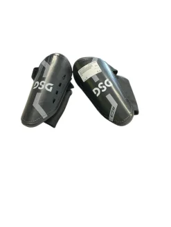 Used DSG Lacrosse Shin Guards Black SM