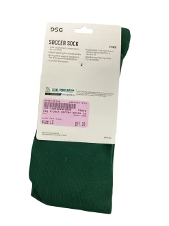 Used Dsg NONE Soccer Socks Dark Green LG