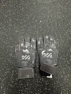 Used DSG OCALA GOALIE GLOVES Soccer Goalie Gloves Grey 7
