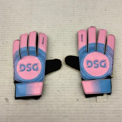 Used DSG OCALA Soccer Goalie Gloves Pink 6