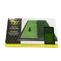 Used DUAL TURF PRACTICE MAT Swing Aid