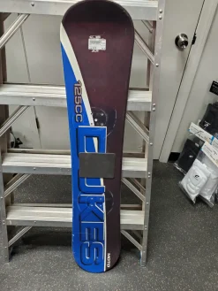 Used Duke MOTO Boys Snowboard Only Navy Blue 125 cm