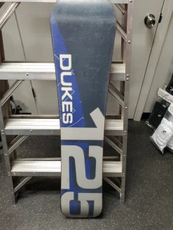 Used Duke MOTO Boys Snowboard Only Navy Blue 125 cm