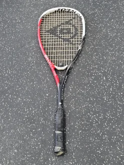 Used Dunlop FLUX 45 Adult Squash Racquet Red Unknown