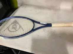 Used Dunlop MAX LTD Adult Tennis Racquet Navy Blue 4 1/4"