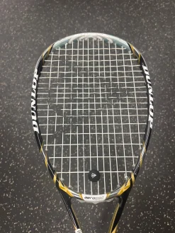 Used Dunlop Racquets AEROGEL PRO Adult Squash Racquet Black Unknown