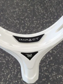 Used East Coast Dyes IMAPACT Mens Goalie Head White