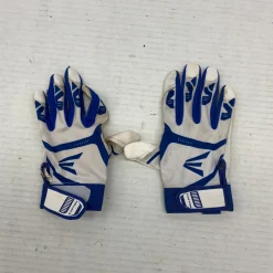 Used Easton BB/SB Batting Gloves Royal Blue SM