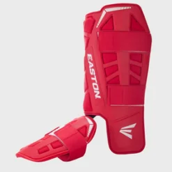 Used Easton BB/SB Shin/Foot Protector Red