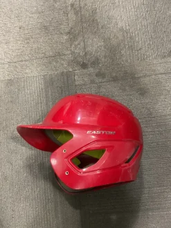Used Easton CYCLONE HELMET Batting Helmet No Mask Red M/L