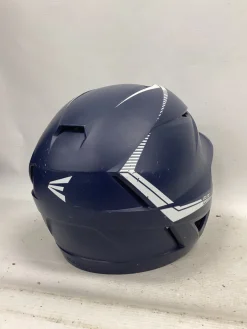 Used Easton ELITE HELMET Batting Helmet w/Mask Navy Blue MD