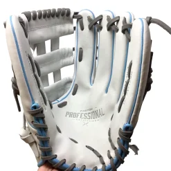 Used Easton PRO COLLECTION PCFP130-6WG RH Throw Fastpitch Gloves White 13" NEVER USED