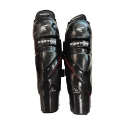 Used Easton 65S Intermediate Shin Guards Black 13