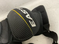 Used Easton STEALTH 75S Senior Shoulder Pads Black And Yellow LG
