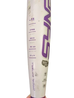 Used Easton SYNERGY 30/19 BB/SB Fastpitch Bat 30"